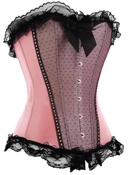 Corset Burlesque Pink