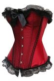 Corset Burlesque Red