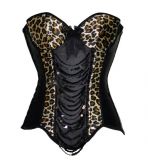 Corset Burlesque Leopard
